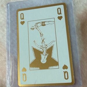 Dior QUEEN OF HEARTS Exquisite Limited Edition Playing Card Holographic Case